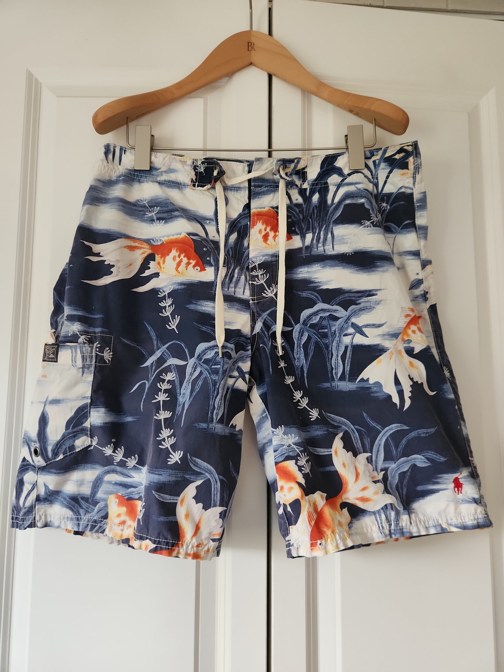 Polo Ralph Lauren Koi Fish Swim Trunks Men's 34
